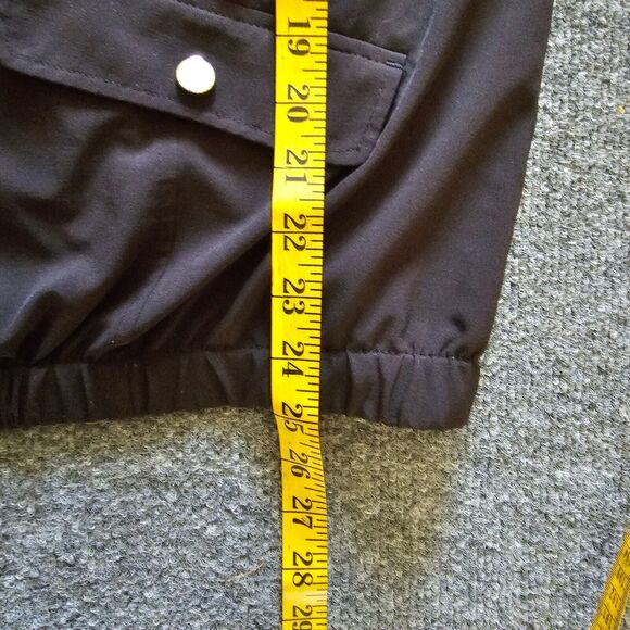 Chicos Zenergy Jacket 2 Womens Large Black Long Sleeve Button Lightweight Casual - Picture 7 of 9